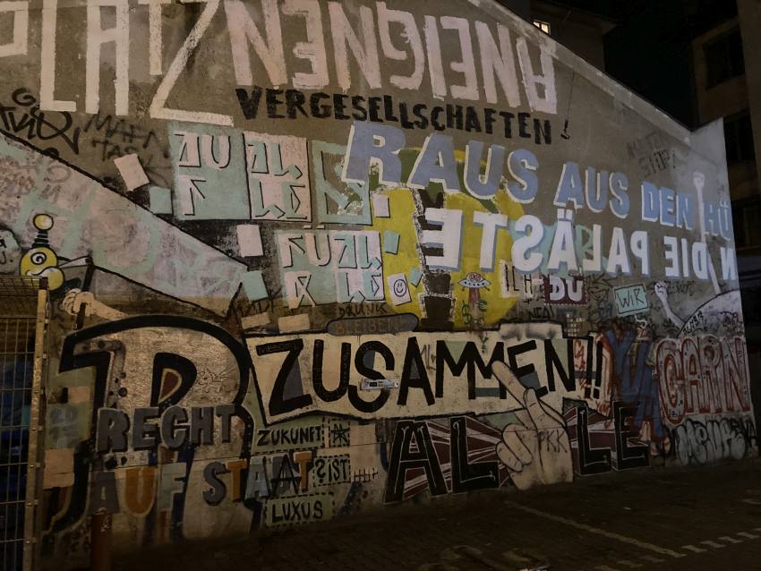 punk klubovi berlin The Clash grafiti ulaz