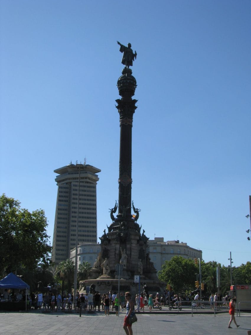 spomenik Kolumbu Barselona