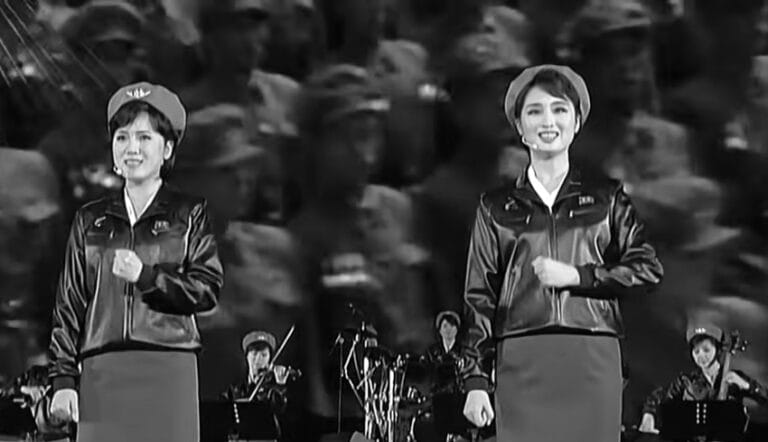 severna koreja moranbong band rokenrol