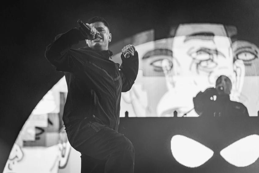 Kneecap koncert irski hip hop bend nastup uživo Havana Kuba