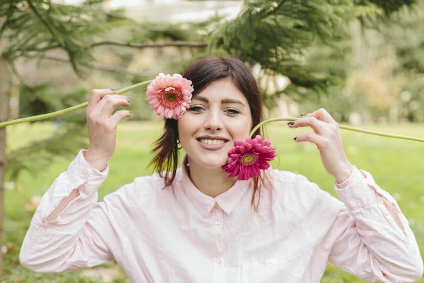 devojka životne promene proleće