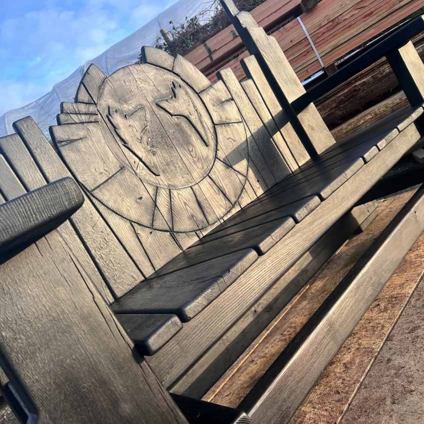 memorial bench Keith Flint Prodigy Essex church