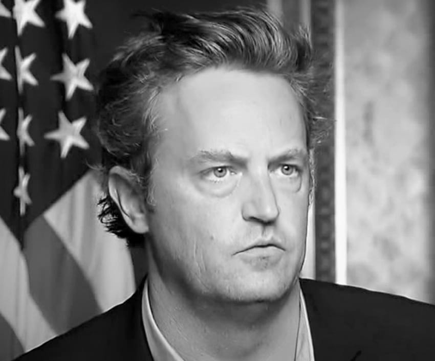 Matthew Perry tokom obraćanja u White House 2012