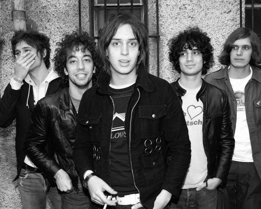 The Strokes bend fotografija iz ranih 2000-ih