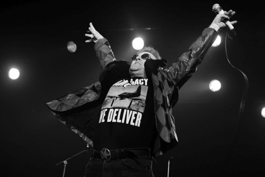 Jello Biafra na koncertu sa bendom Guantanamo School of Medicine u Berlinu