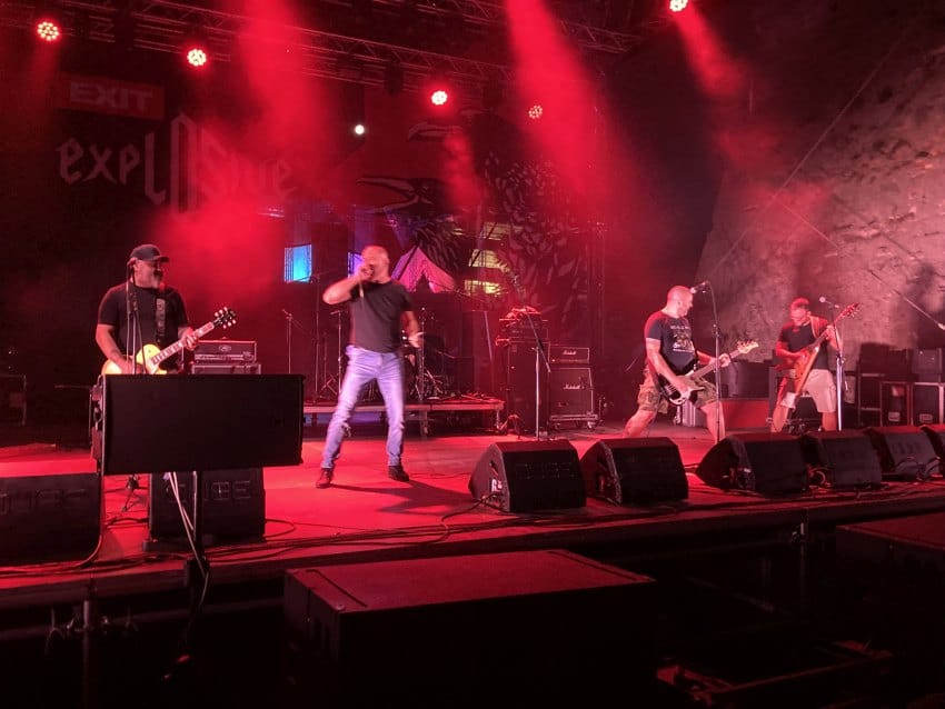 Novosadski Oi! bend Pure Impact nastup na Exit Festivalu
