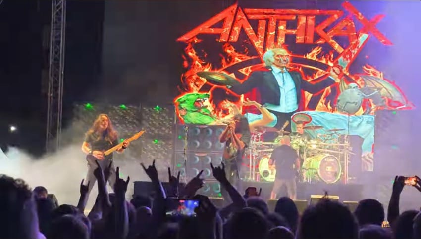 Anthrax u akciji u OpenAir Corneru