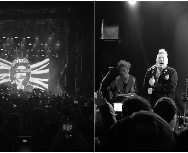 Sex Pistols sa Frankom Carterom i John Lydon sa Public Image Ltd na koncertima