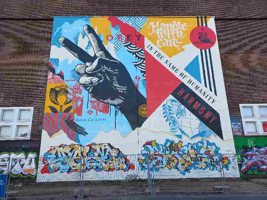 Mural Sheparda Faireya u Amsterdamu