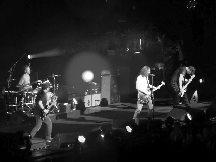 Soundgarden na koncertu 2011. godine tokom nastupa sa Chrisom Cornellom