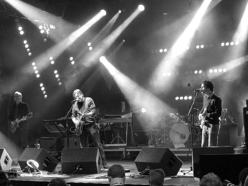 Članovi benda Teenage Fanclub tokom nastupa na Summer Sundae festivalu u Lesteru 2010. godine