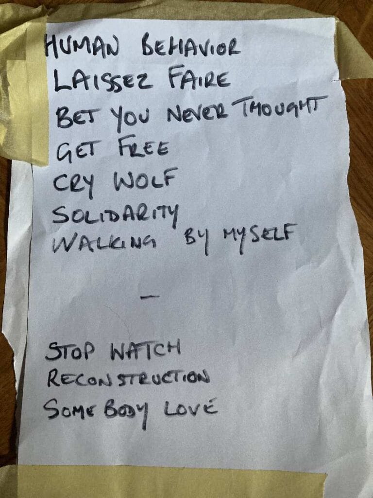 Set lista Scream Crna Kuća Novi Sad