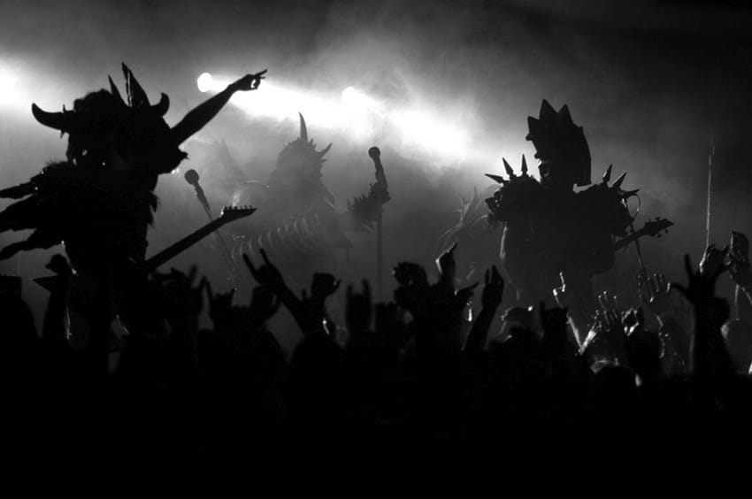 GWAR na koncertu pred publikom 2004. godine